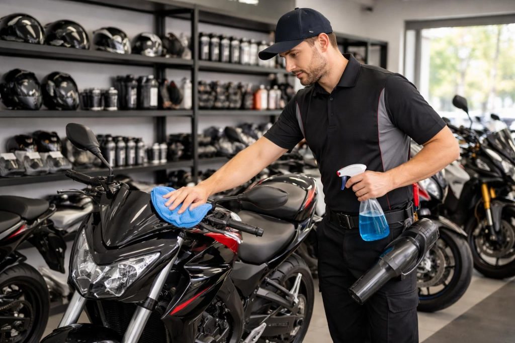découvrez nos astuces pratiques pour nettoyer facilement et efficacement le rayon moto, afin de garder vos équipements et votre moto impeccables.