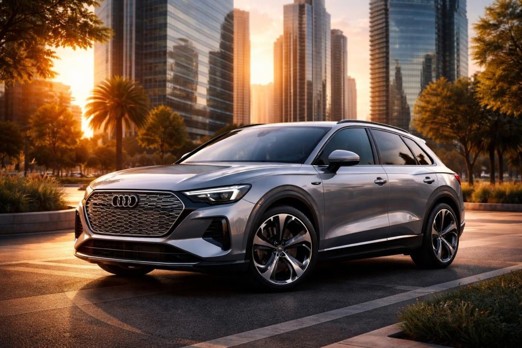 découvrez l'audi q6 e-tron, un suv électrique alliant performance et design, désormais disponible à des prix exceptionnellement bas. ne manquez pas cette opportunité électrisante !