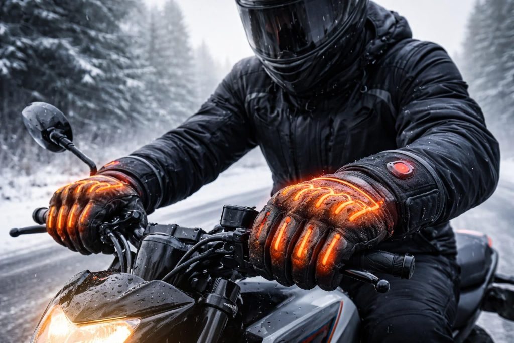 découvrez nos gants chauffants moto pour un confort optimal et une sécurité renforcée lors de vos trajets hivernaux. protégez vos mains du froid tout en conservant une excellente dextérité.