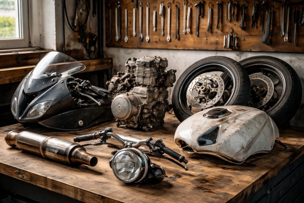 découvrez notre sélection de pièces d'occasion pour motos bmw, garanties et de qualité, pour entretenir et réparer votre moto à moindre coût.