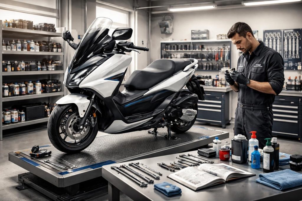 découvrez le guide complet pour l'entretien de votre honda forza 125 et assurez la longévité et les performances optimales de votre scooter.