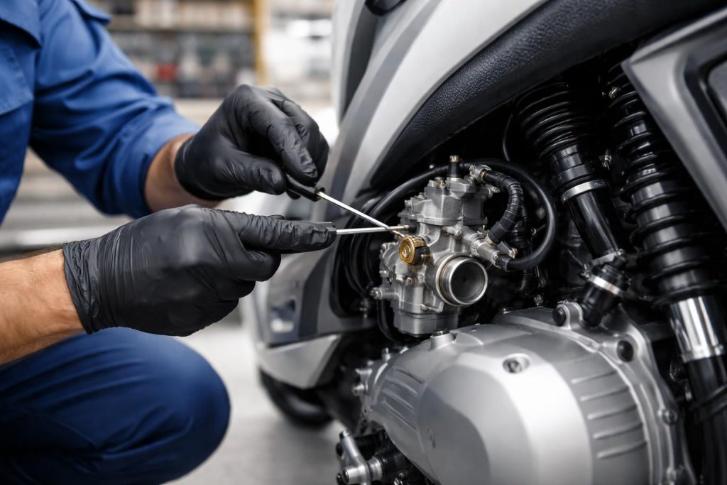 découvrez notre guide pratique pour un réglage réussi du carburateur de votre scooter. astuces et conseils pour optimiser les performances et la consommation.