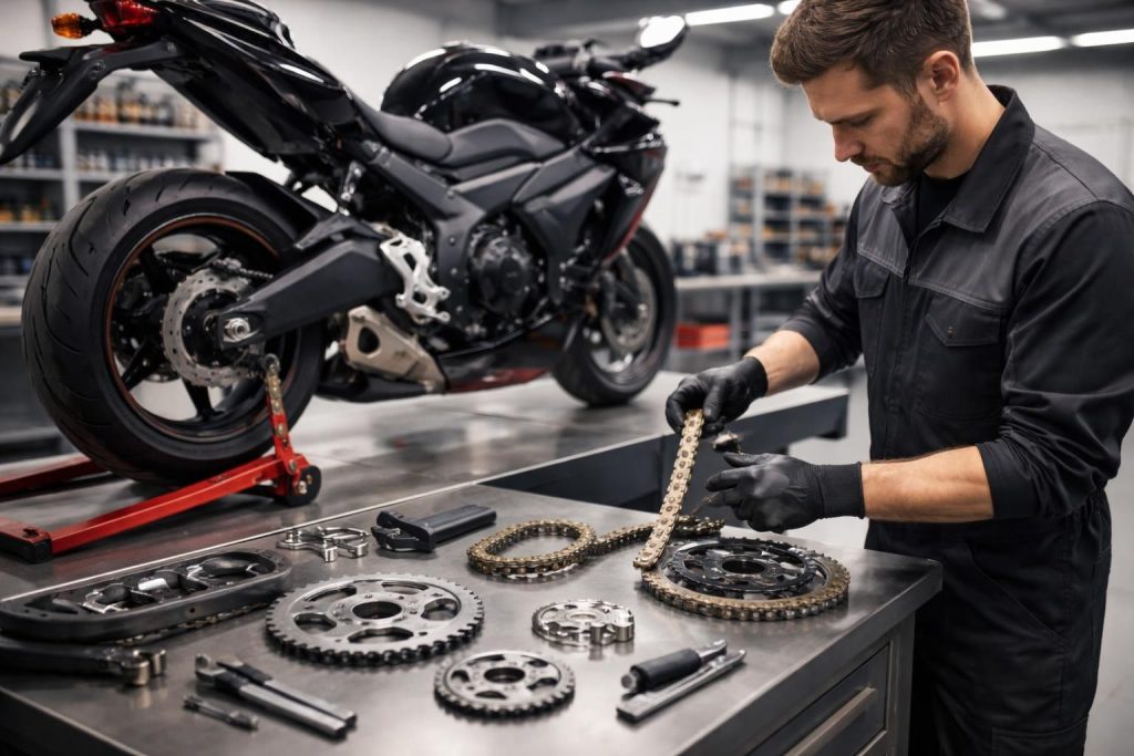découvrez nos tarifs compétitifs pour le changement du kit chaîne de votre moto. service rapide et qualité garantie pour une performance optimale.