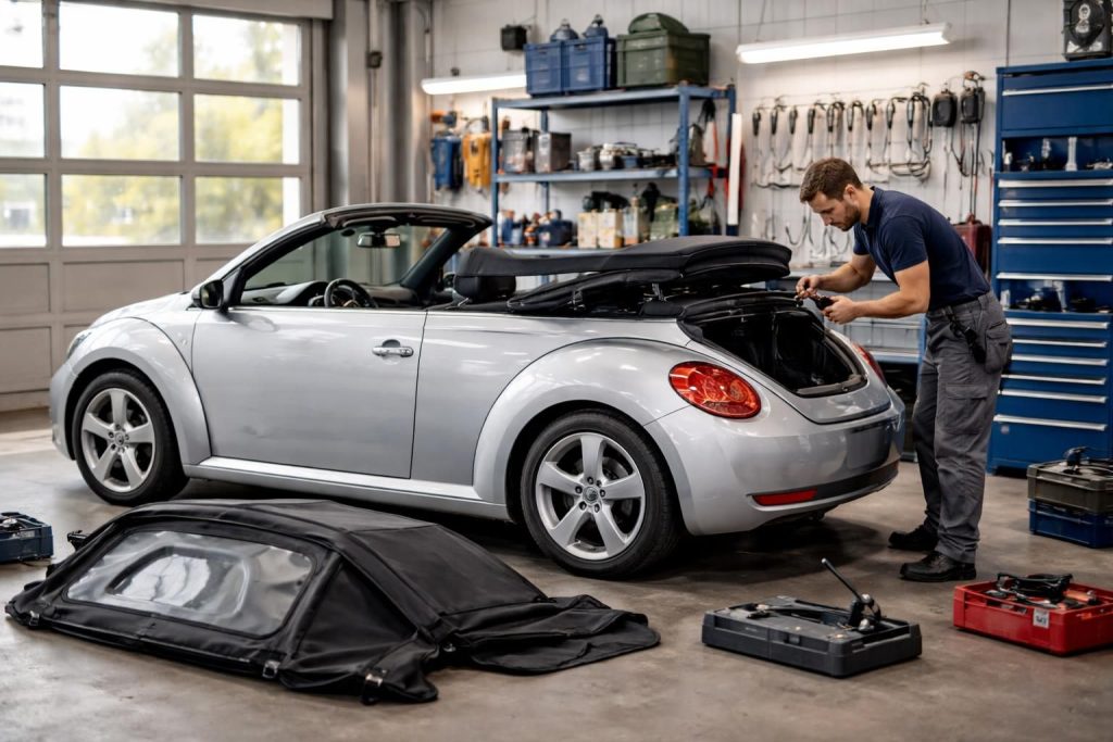 découvrez notre guide complet et nos astuces pour changer la capote de votre new beetle cabriolet facilement et efficacement.