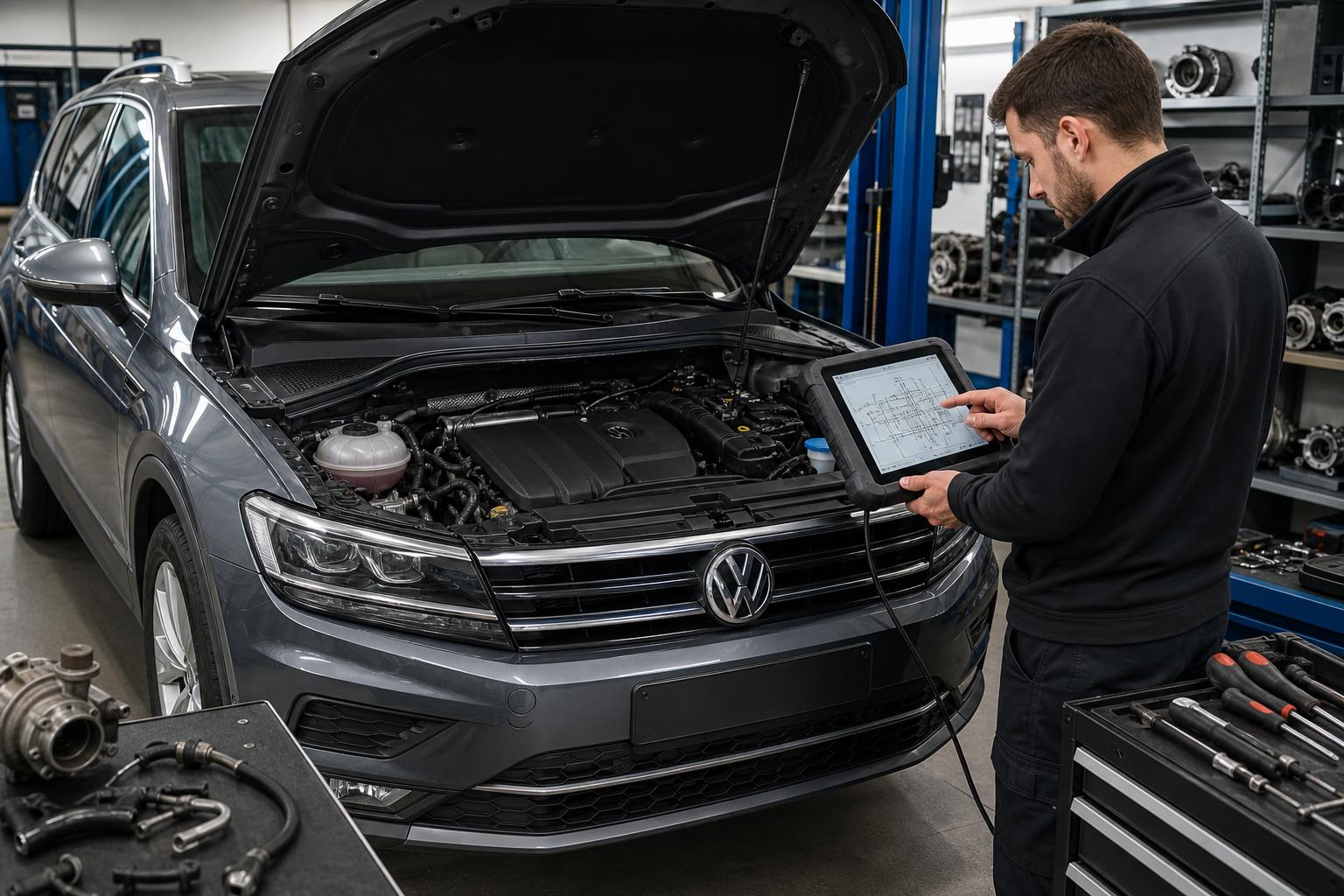 Code erreur P2563 VW Tiguan 2.0 TDI : diagnostic et solutions