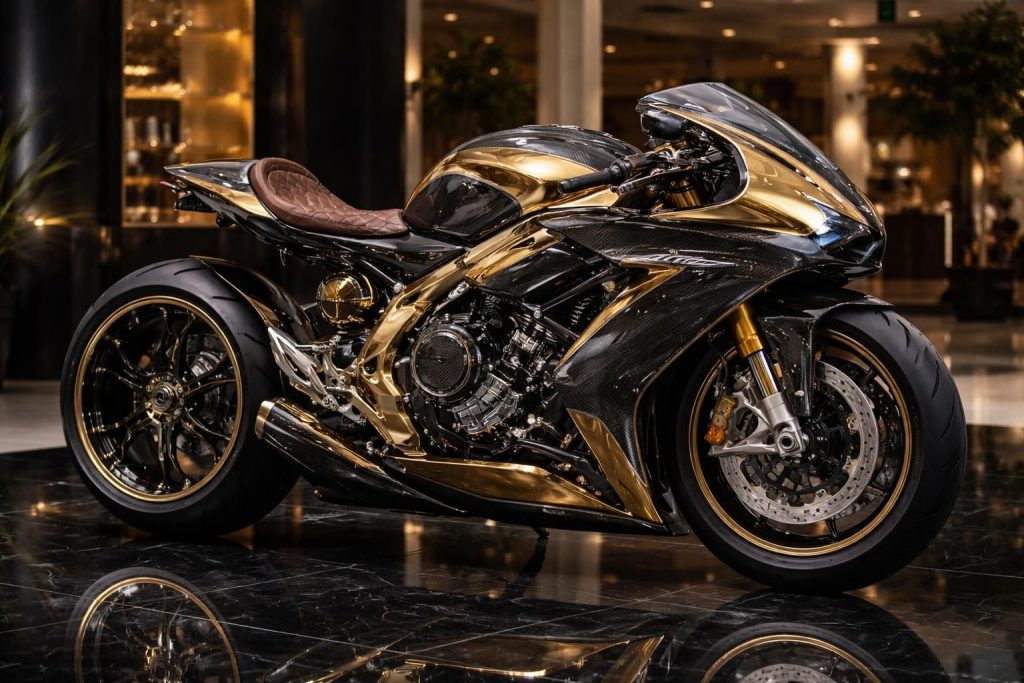 découvrez la moto la plus chère du monde : une merveille d'ingénierie, de design exclusif et de luxe extrême qui repousse toutes les limites.