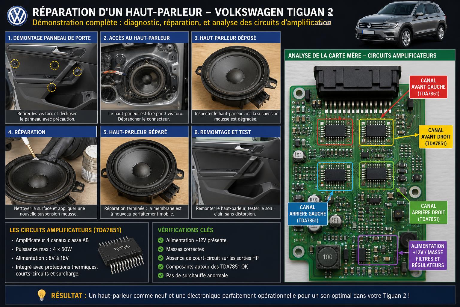 découvrez les causes courantes des problèmes de haut-parleur sur tiguan 2 et trouvez des solutions efficaces pour résoudre ces dysfonctionnements audio.