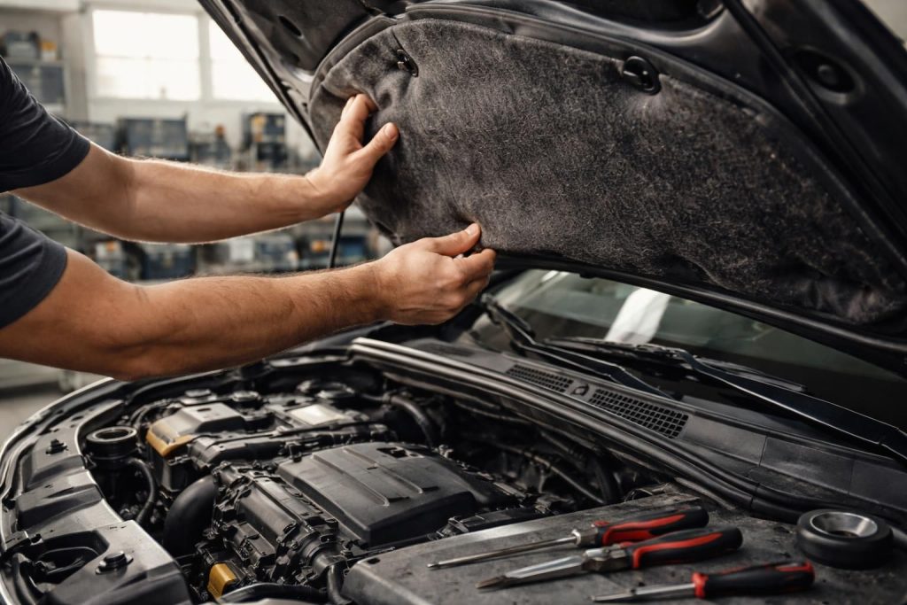 découvrez comment réparer l'isolant du capot moteur pour assurer votre sécurité et éviter les conséquences liées à une isolation défectueuse lors de vos trajets.