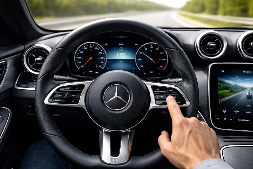 découvrez comment fonctionne le régulateur de vitesse sur la mercedes classe c, pour une conduite plus confortable et sécurisée.